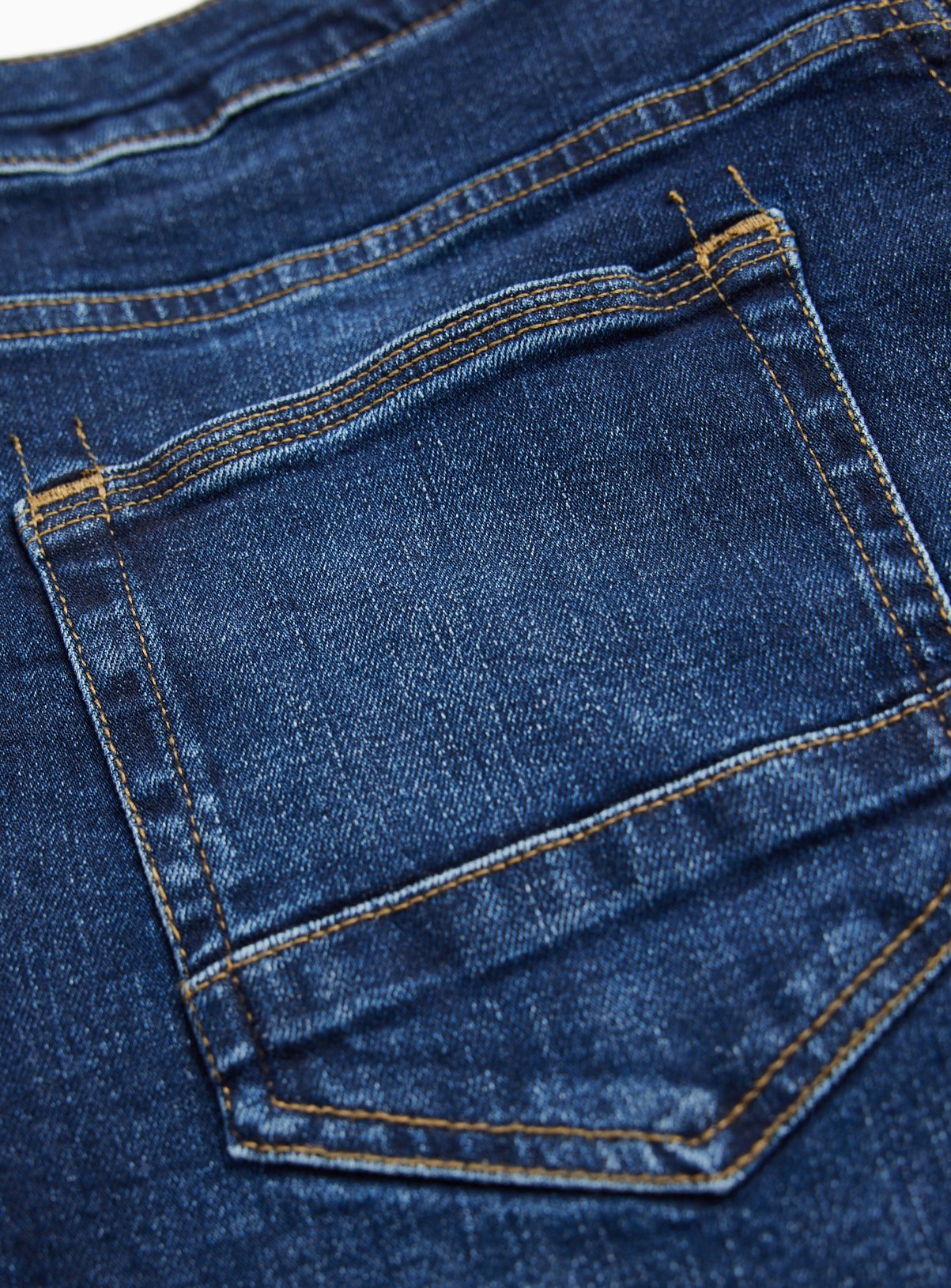 Mid Slim Dark Denim Jeans 42L - Image 4 thumbnail